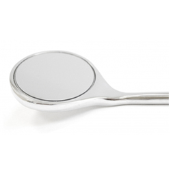 thumbnail image 2 of ODM Stainless Steel Equine Dental Examination Mirror – Veterinary Instrument 2 of 4